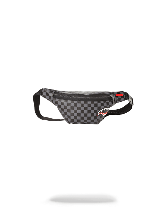 Sprayground SHARKS IN PARIS (BLACK CHECKERED EDITION) CROSSBODY