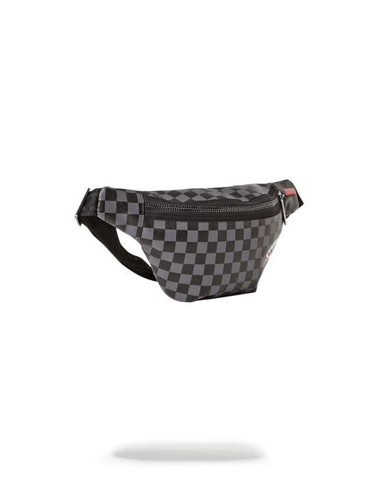 Sprayground SHARKS IN PARIS (BLACK CHECKERED EDITION) CROSSBODY