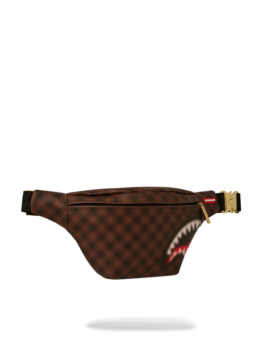 Sprayground SHARKS IN PARIS BLUR EFFECT SAVVY CROSSBODY