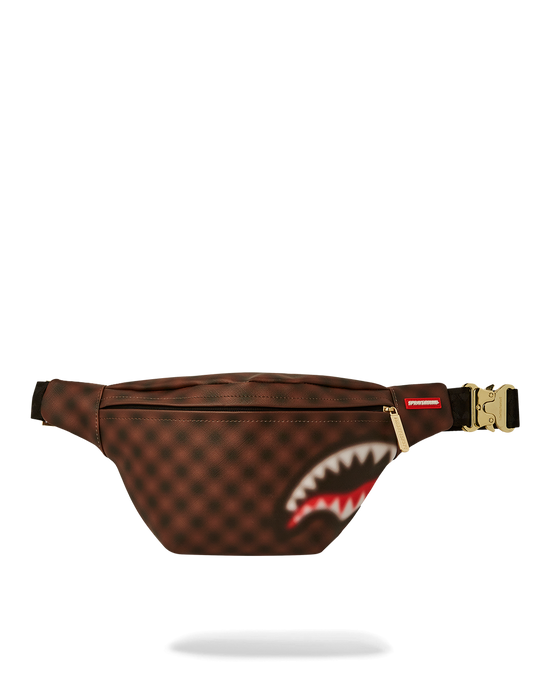 sprayground SHARKS IN PARIS BLUR EFFECT SAVVY CROSSBODY
