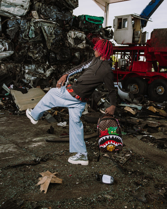 Sprayground SHARKS IN PARIS CHARACTERS SNEAKIN BACKPACK (DLXV)