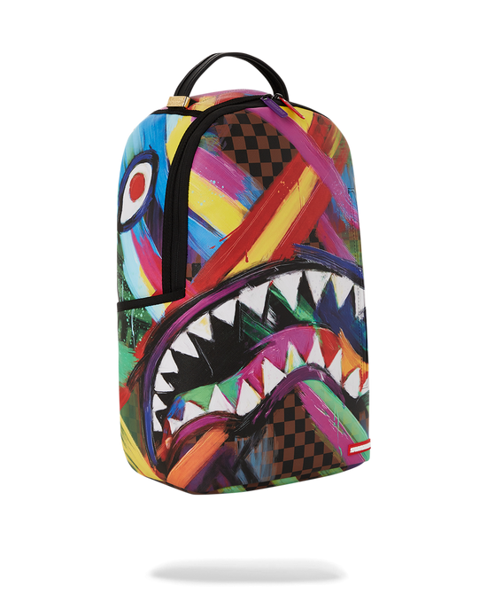 Sprayground SHARKS IN PARIS CITY STREAKS BACKPACK (DLXV)
