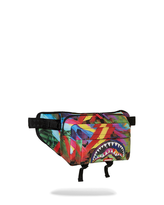 Sprayground SHARKS IN PARIS CITY STREAKS CARGO CROSSBODY