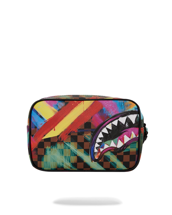 Sprayground SHARKS IN PARIS CITY STREAKS TOILETRY BAG