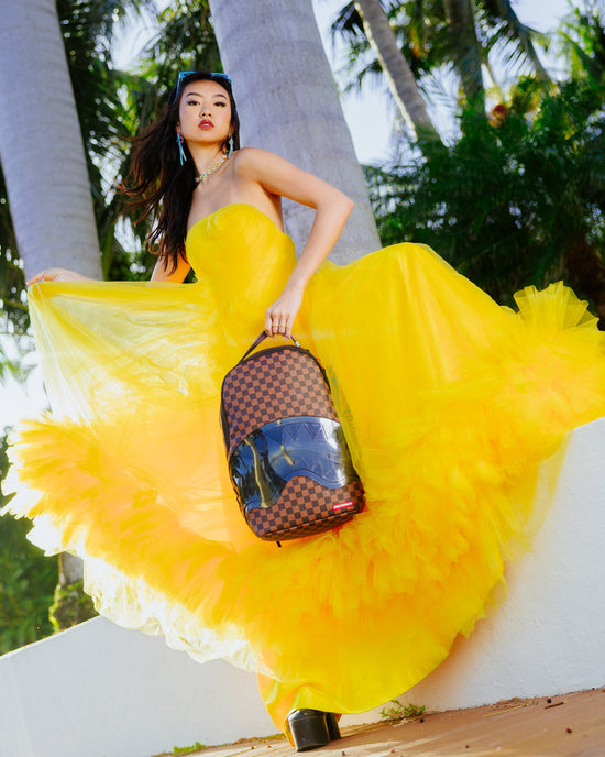 Sprayground SHARKS IN PARIS CLEAR FOR TAKEOFF DLXSC BACKPACK