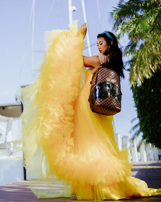 Sprayground SHARKS IN PARIS CLEAR FOR TAKEOFF DLXSC BACKPACK