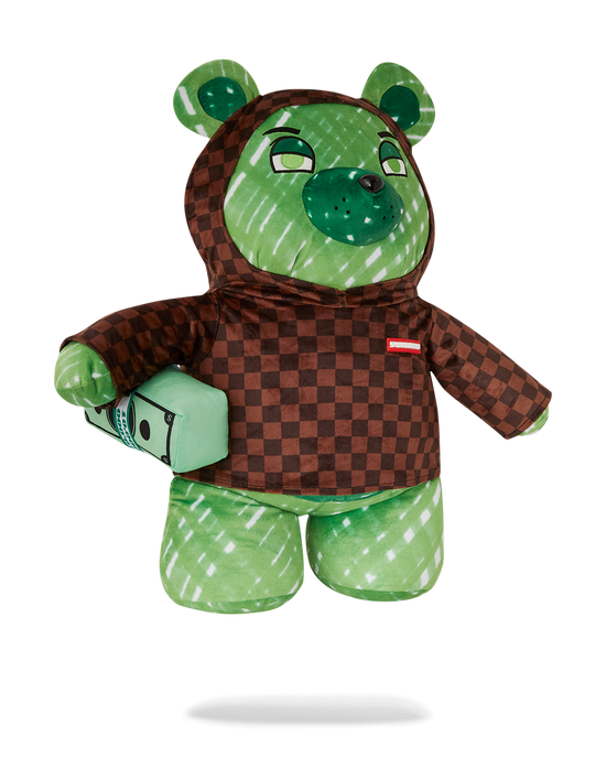 Sprayground SHARKS IN PARIS FADE AWAY HOODIE MONEYBEAR TEDDYBEAR BACKPACK