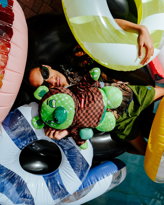 Sprayground SHARKS IN PARIS FADE AWAY HOODIE MONEYBEAR TEDDYBEAR BACKPACK