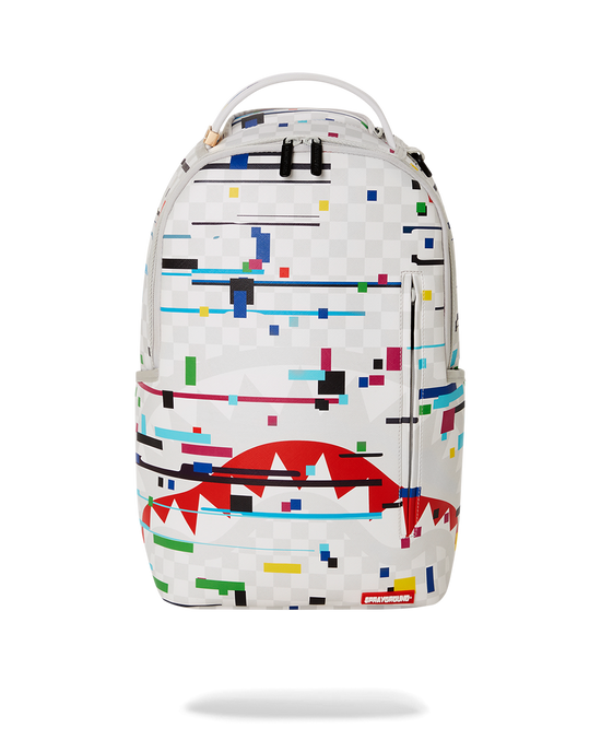 sprayground SHARKS IN PARIS GLITCH RIDER BACKPACK (DLXV)
