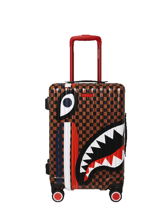 sprayground SHARKS IN PARIS GT HARD SHELL CARRY-ON LUGGAGE