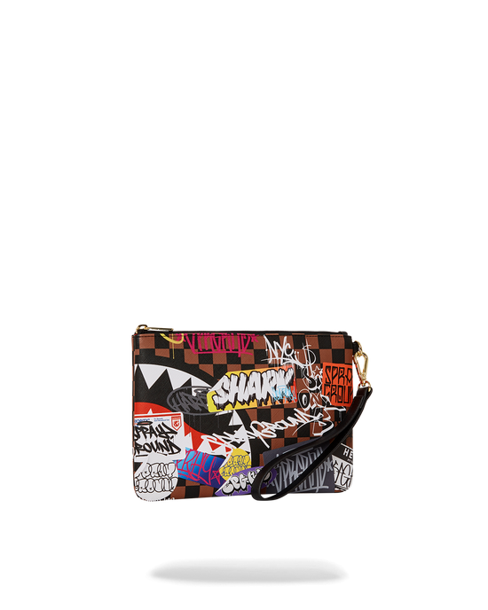 Sprayground SHARKS IN PARIS THE RIZZ CROSSOVER CLUTCH