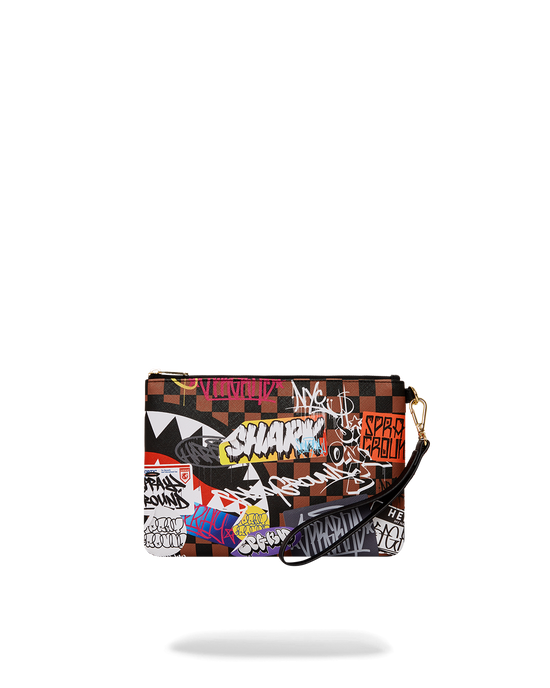 sprayground SHARKS IN PARIS THE RIZZ CROSSOVER CLUTCH