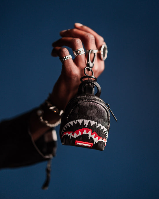 Sprayground SHARKS IN PARIS THUNDERDRIP BACKPACK KEYCHAIN
