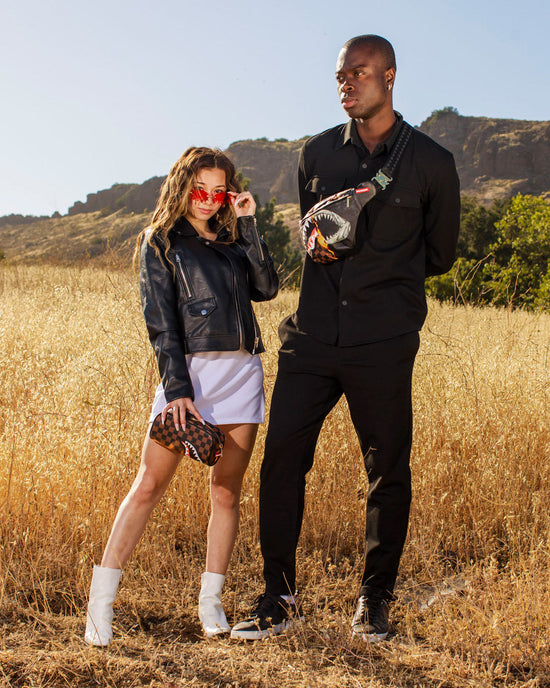 Sprayground SHARKS IN PARIS UNSTOPPABLE SAVVY CROSSBODY