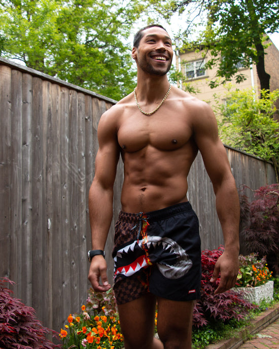 Sprayground SHARKS IN PARIS UNSTOPPABLE SWIM TRUNKS