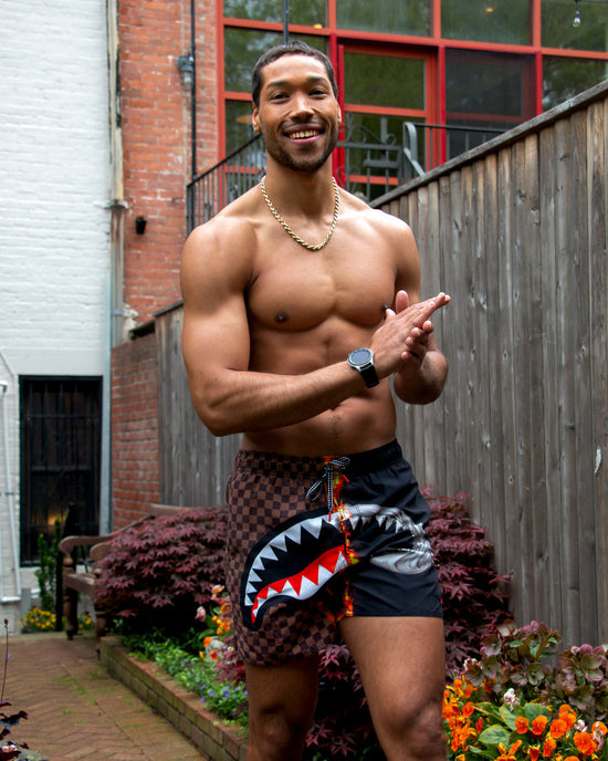 Sprayground SHARKS IN PARIS UNSTOPPABLE SWIM TRUNKS