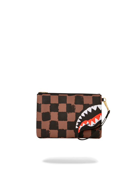 sprayground SHARKS IN PARIS VANQUISH CROSSOVER CLUTCH