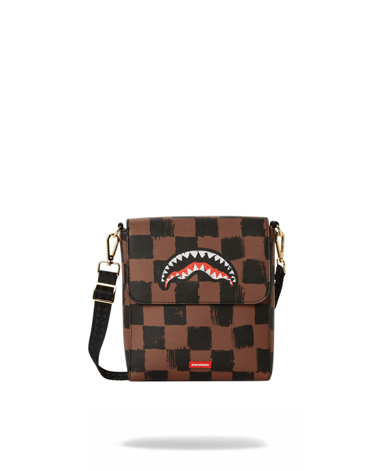 sprayground SHARKS IN PARIS VANQUISH LARGE SLING CROSSBODY