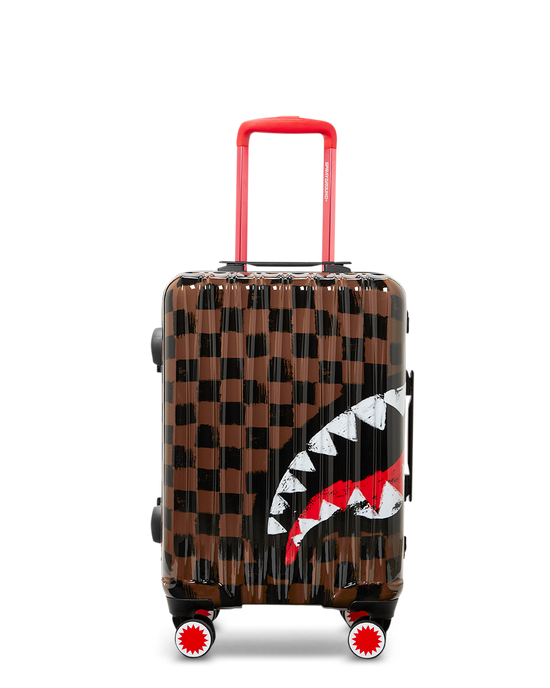 Sprayground SHARKS IN PARIS VANQUISH SHARKNAUTICS HARDSHELL CARRY-ON LUGGAGE