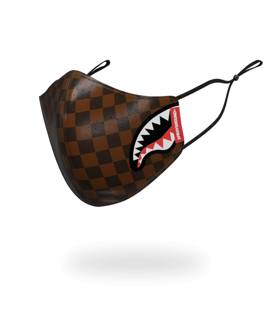 Sprayground SHARKS IN PARIS VEGAN LEATHER FACE MASK
