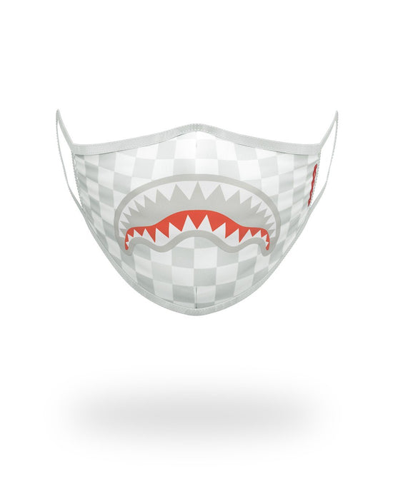 sprayground SHARKS IN PARIS (WHITE) FORM-FITTING MASK