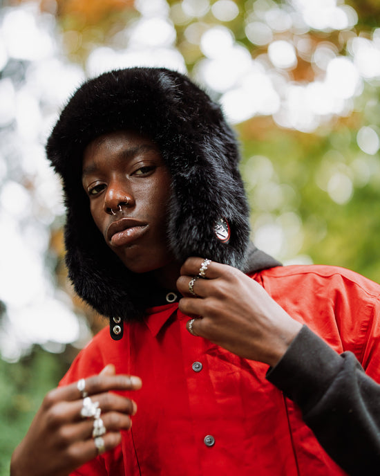 Sprayground SKY HIGH SEEKERS ARCTIC BIG FUR AVIATOR (BLK)