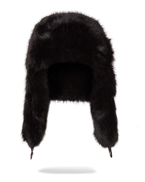 sprayground SKY HIGH SEEKERS ARCTIC BIG FUR AVIATOR (BLK)