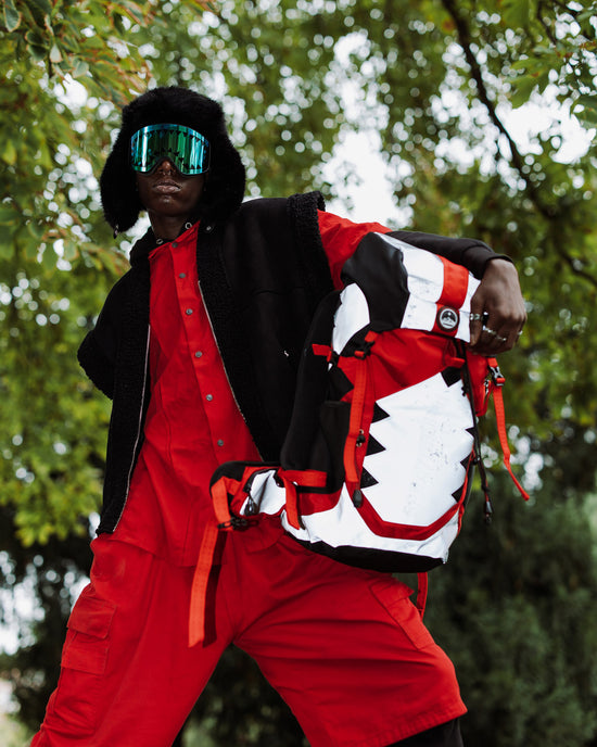 Sprayground SKY HIGH SEEKERS ARCTIC GLOBAL TREK CAMPER BACKPACK