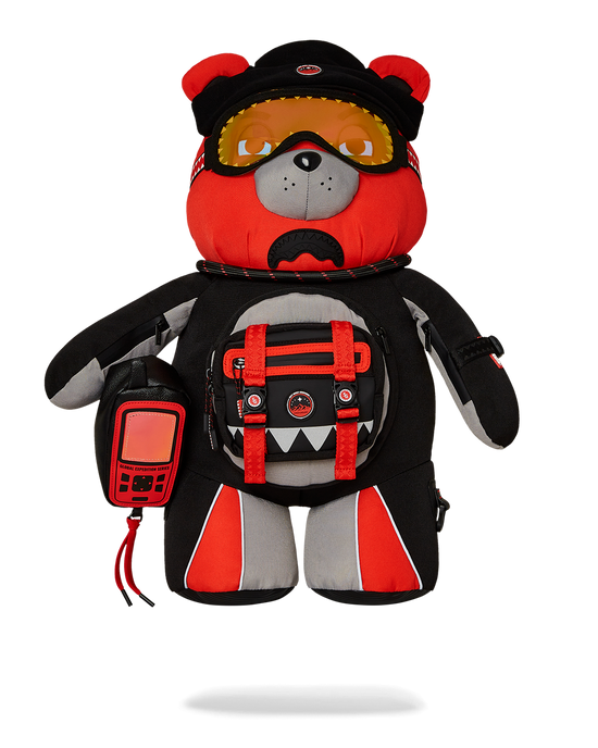 sprayground SKY HIGH SEEKERS ARCTIC GPS MONEYBEAR BACKPACK