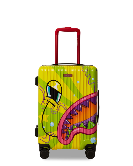 Sprayground SLIME DIME SHARKNAUTICS HARDSHELL CARRY-ON LUGGAGE