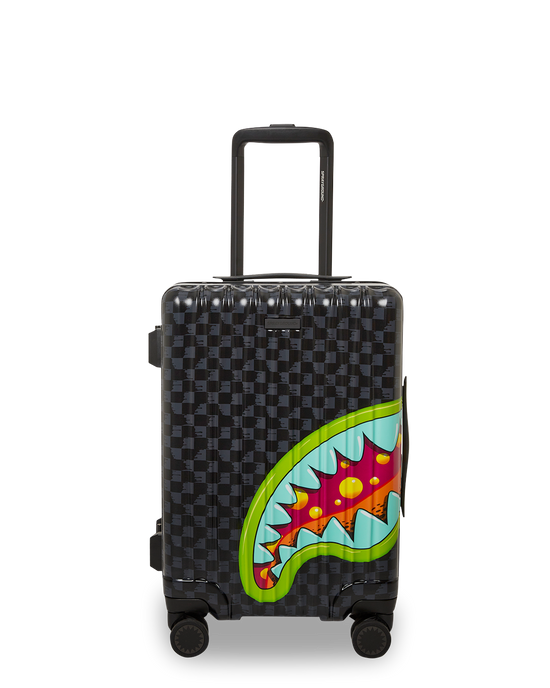 Sprayground SLIME TAKEOVER HARD SHELL CARRY-ON LUGGAGE