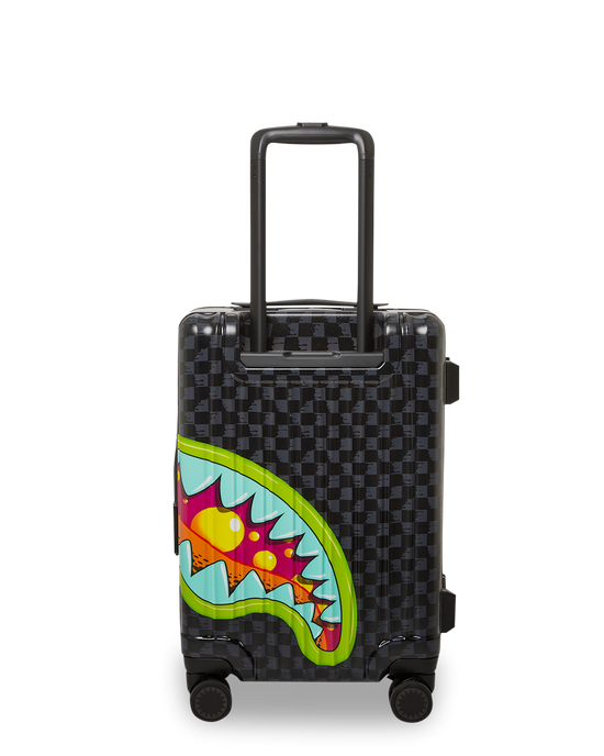 Sprayground SLIME TAKEOVER HARD SHELL CARRY-ON LUGGAGE