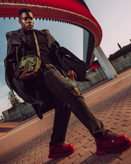 Sprayground SPECIAL OPS OPERATION SUCCE$$ BRICKSIDE TOILETRY MESSENGER BAG