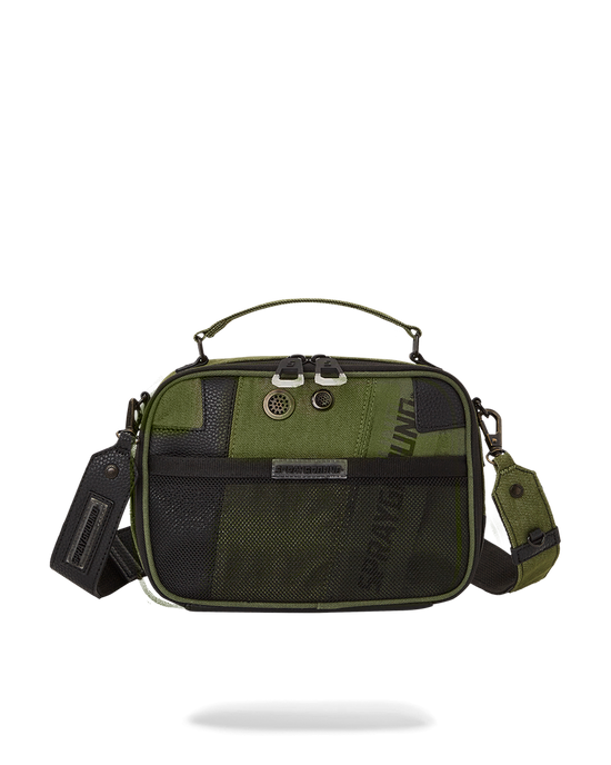 sprayground SPECIAL OPS OPERATION SUCCE$$ BRICKSIDE TOILETRY MESSENGER BAG