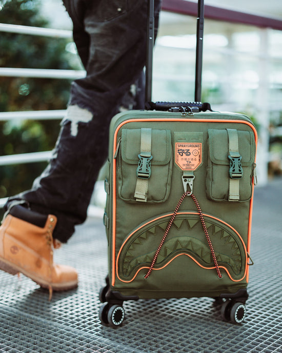 Sprayground SPECIAL OPS SHARK SQUAD CARRY-ON LUGGAGE