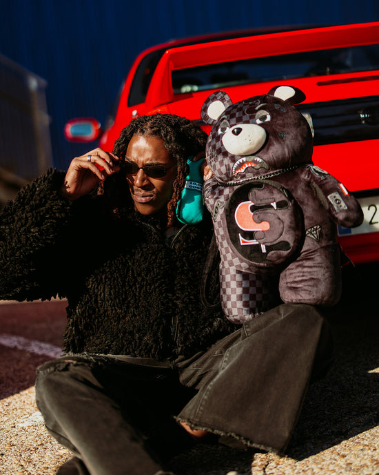 Sprayground SPEED SHARK SIDE SWIPE MONEYBEAR TEDDY BEAR BACKPACK