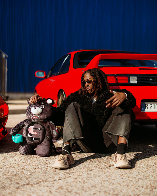 Sprayground SPEED SHARK SIDE SWIPE MONEYBEAR TEDDY BEAR BACKPACK