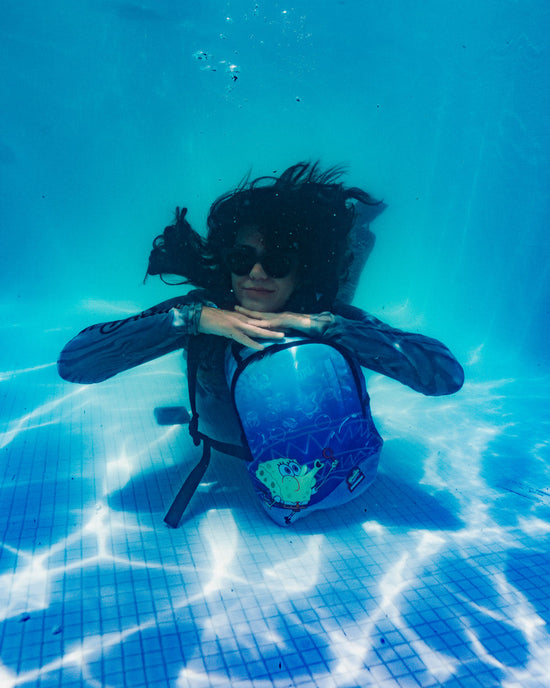 Sprayground SPONGEBOB BLOWING BUBBLES DLXR MINI BACKPACK