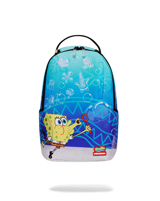 sprayground SPONGEBOB BLOWING BUBBLES DLXR MINI BACKPACK