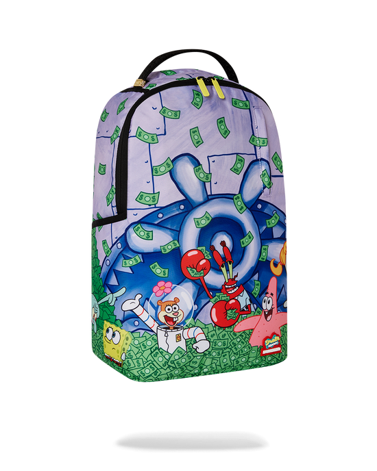 Sprayground SPONGEBOB CREW MONEY BATH DLXR BACKPACK