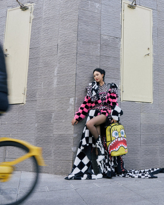 Sprayground SPONGEBOB SQUARE CHECK FLEX DLXSV BACKPACK