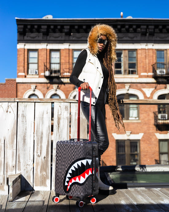 Sprayground SPRAYGATTI REVV SHARKNAUTICS HARDSHELL CARRY-ON LUGGAGE