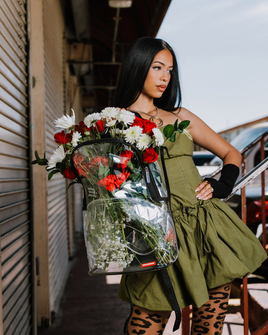 Sprayground 100% CLEAR BACKPACK - SHARK CENTRAL