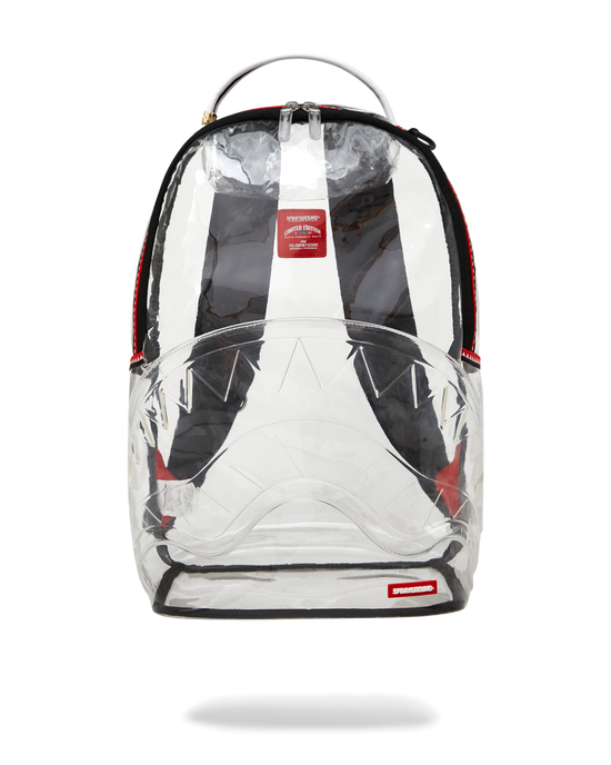 sprayground 100% CLEAR BACKPACK SHARK
