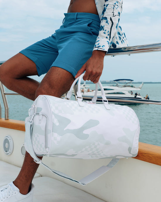 Sprayground 3AM LE BLANC DUFFLE