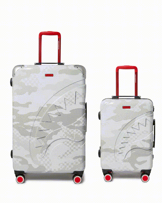 sprayground 3AM LE BLANC LUGGAGE SET