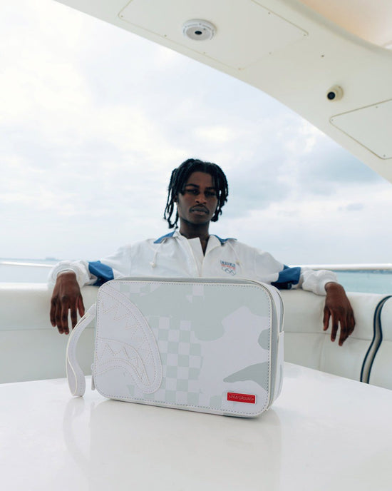Sprayground 3AM LE BLANC TOILETRY BAG