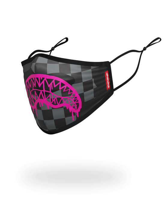 Sprayground 3AM PINK DRIP FACE MASK