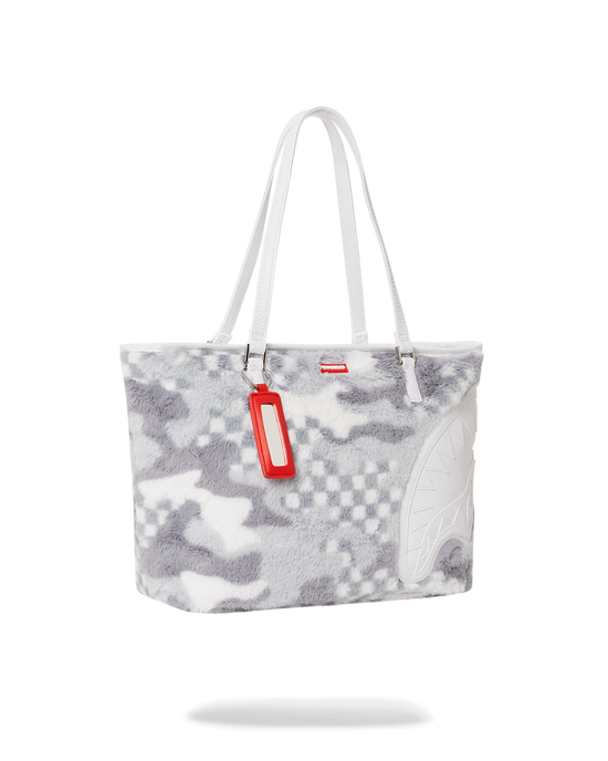 Sprayground 3AM PLUSH SWISS ALPS TOTE