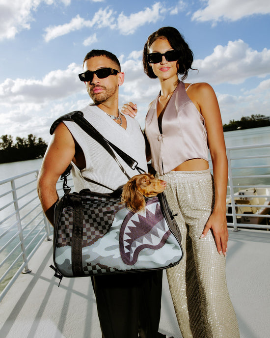 Sprayground 3AM RIPTIDE PET CARRIER DUFFLE